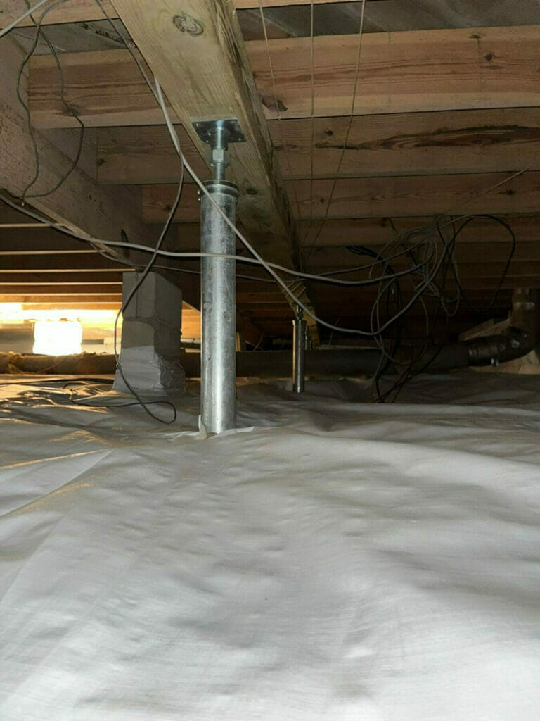 Crawlspace encapsulation in Beulaville NC