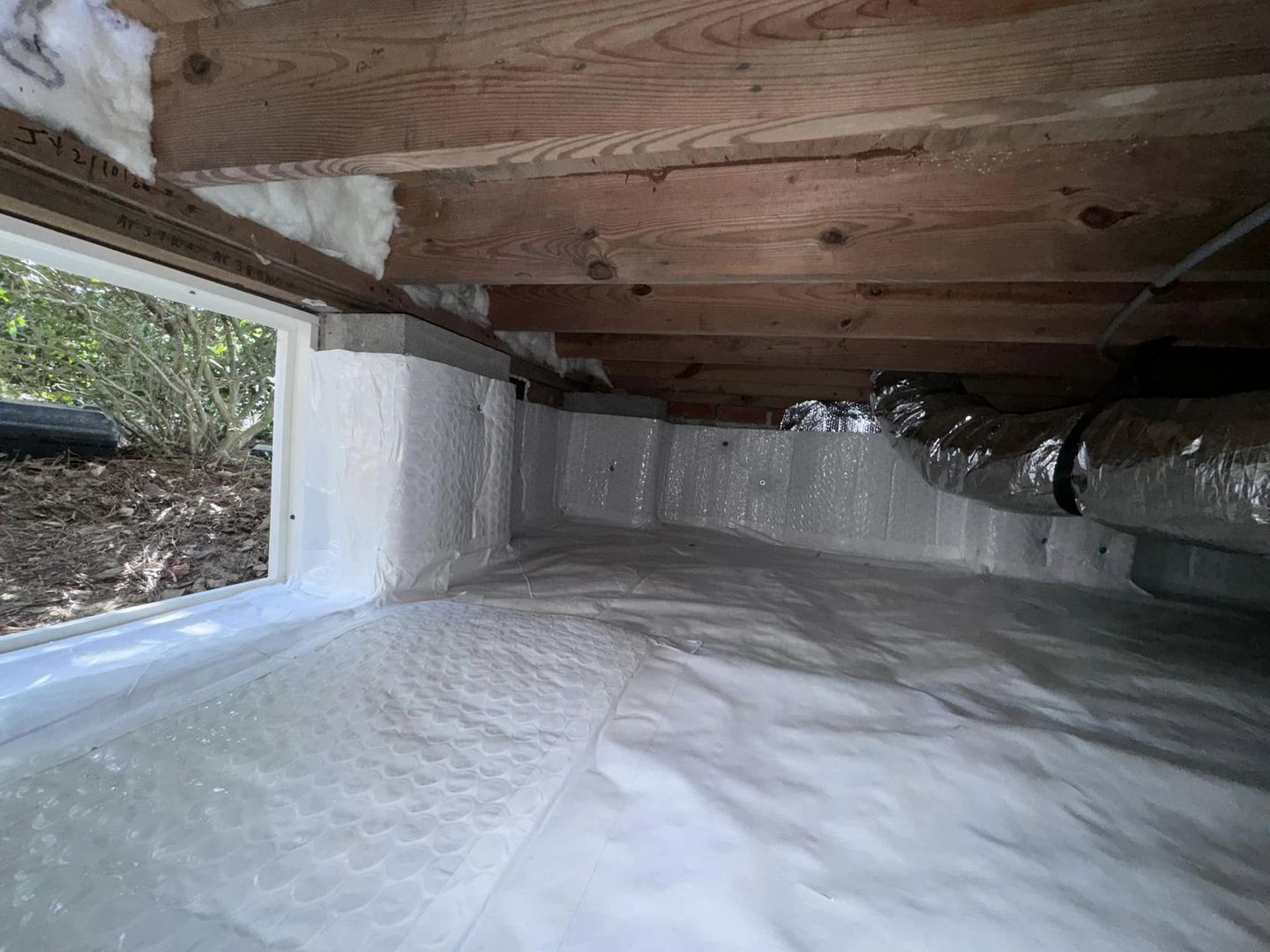 crawl space vapor barrier